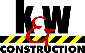 Logo k & w construction